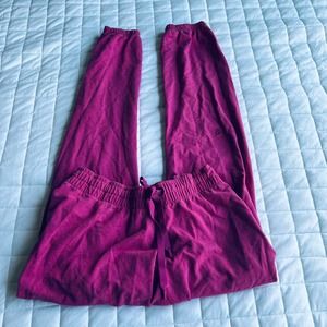 Lululemon full length joggers, Womens size 8, PINK